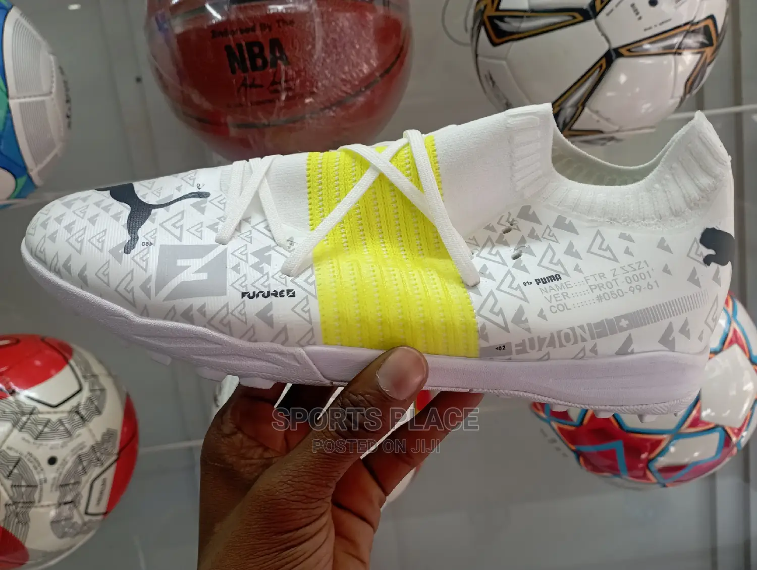 Puma Future Z 1.1 Football Trainers - White Shoes