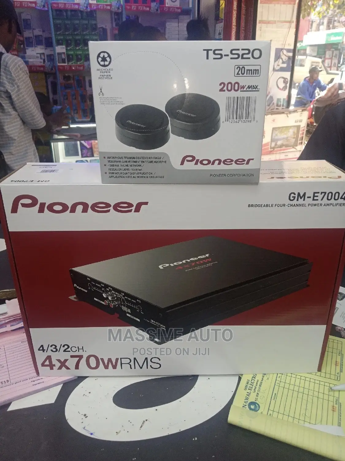 Original Pioneer Car Amplifier and Tutors Available in Nairobi Central