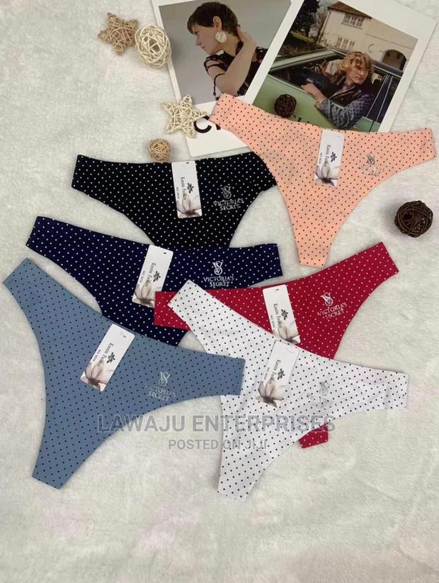 Polka Dot Cotton Ladies Briefs Panties (3pcs)