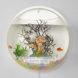 Wall Hanging Fish Bowl Aquarium, 33cm - thumbnail 2