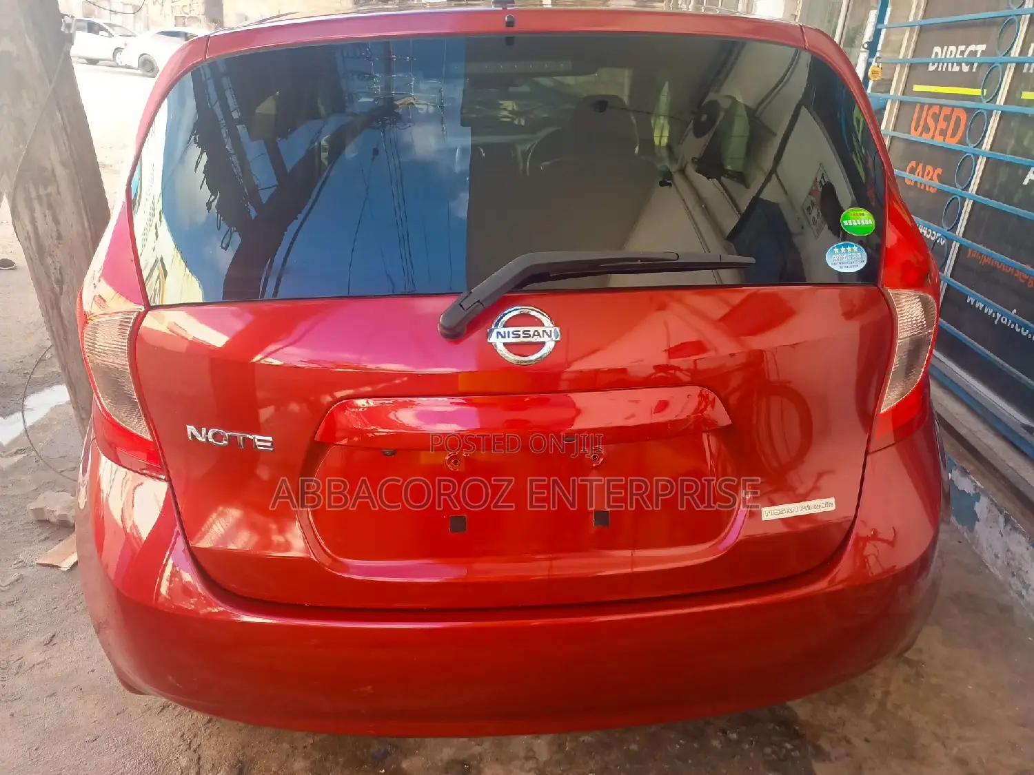 Nissan Note 2015 Red