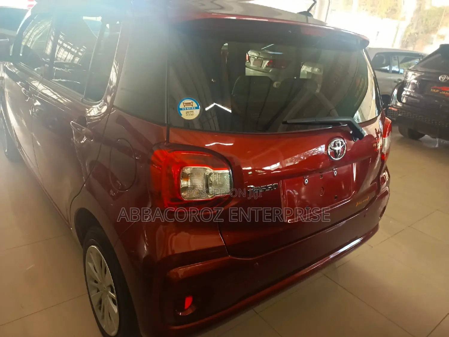 Toyota Passo 1.0 AWD 2017 Red