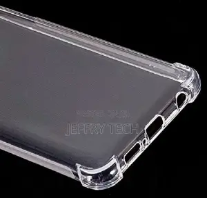 Back Cover Case for Infinix Hot 10 (Transparent) With Bumper