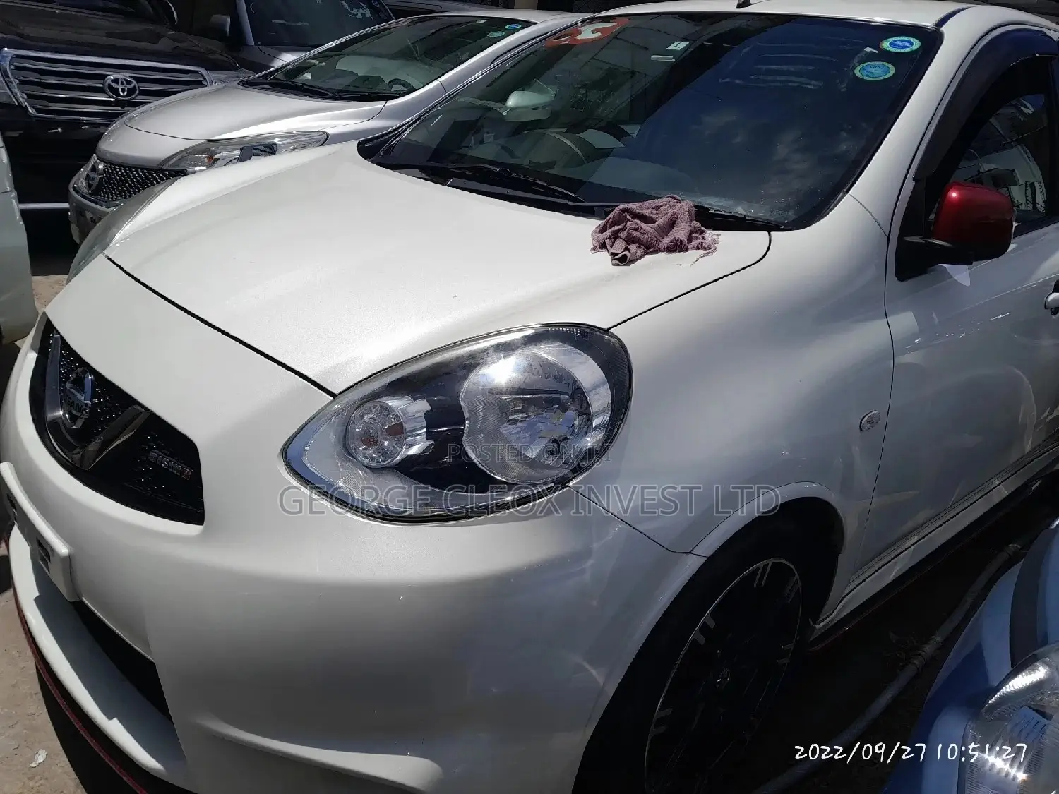 Nissan March 2015 White