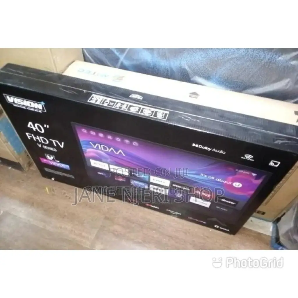 Vision TV 40 Inches Smart Frameless