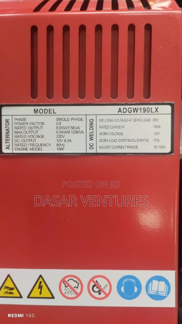 8kva Welder Generator - Aico Brand - thumbnail 2