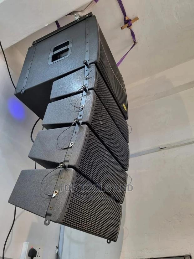Line Array Public Address Speaker System - main view