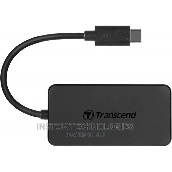 Transcend 4-Port USB 3.1 Hub Type-C – Ts-Hub2c