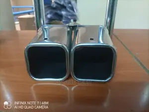 Double Exhaust Tip - Square End Design