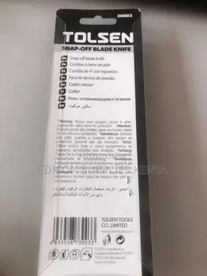 Tolsen Utility Knife Snap-off With Extra Blades High Quality