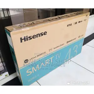 Hisense 43 Inches Smart Frameless