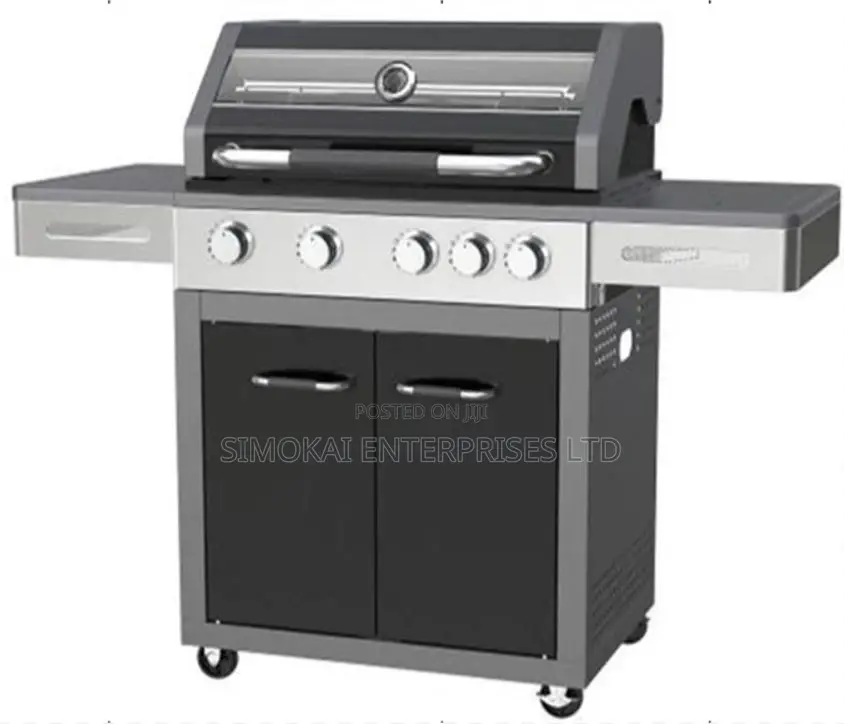 4 Burners BBQ With Power Burner
