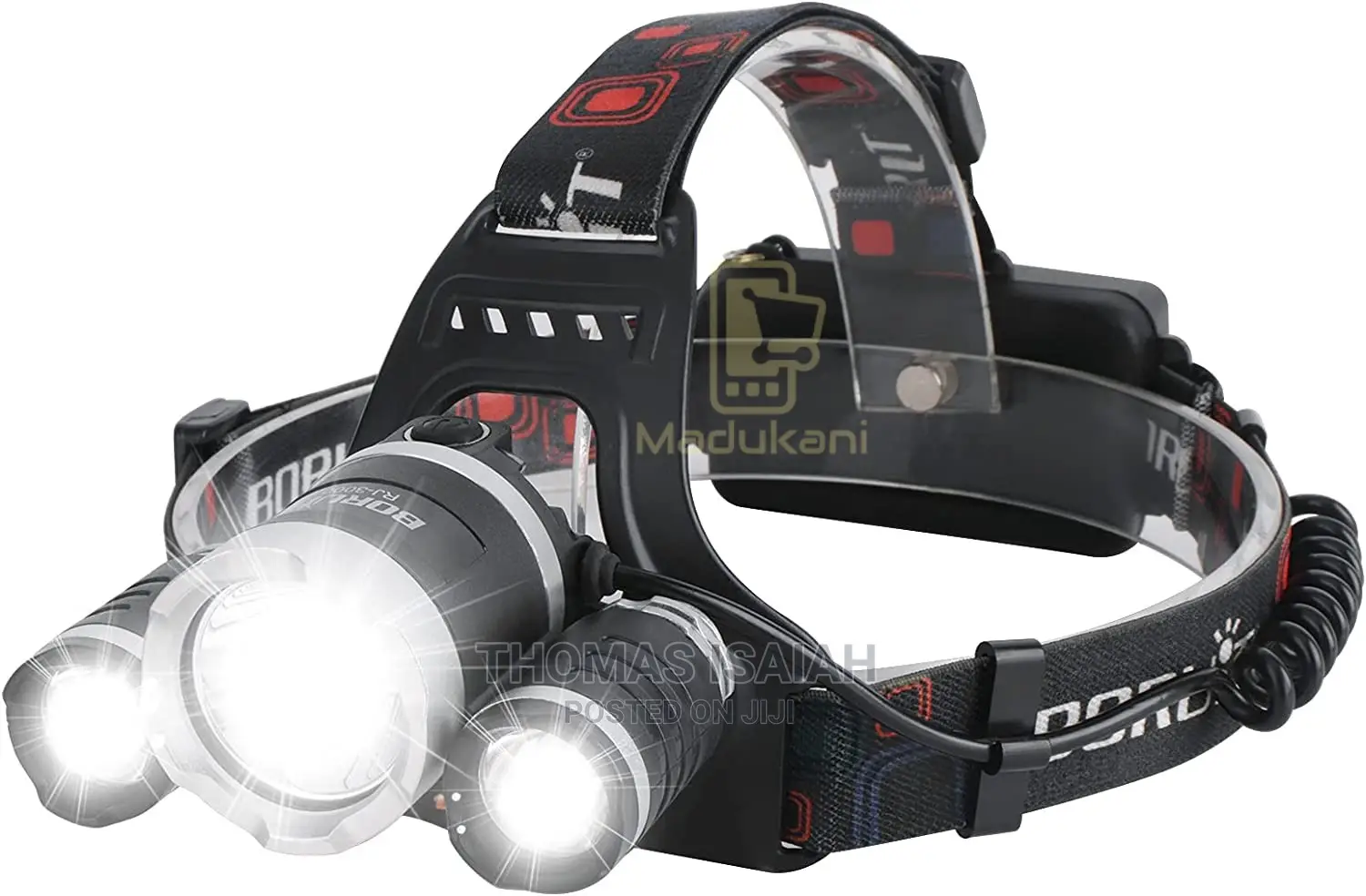 3 Way Head Lamp LED Head Torch