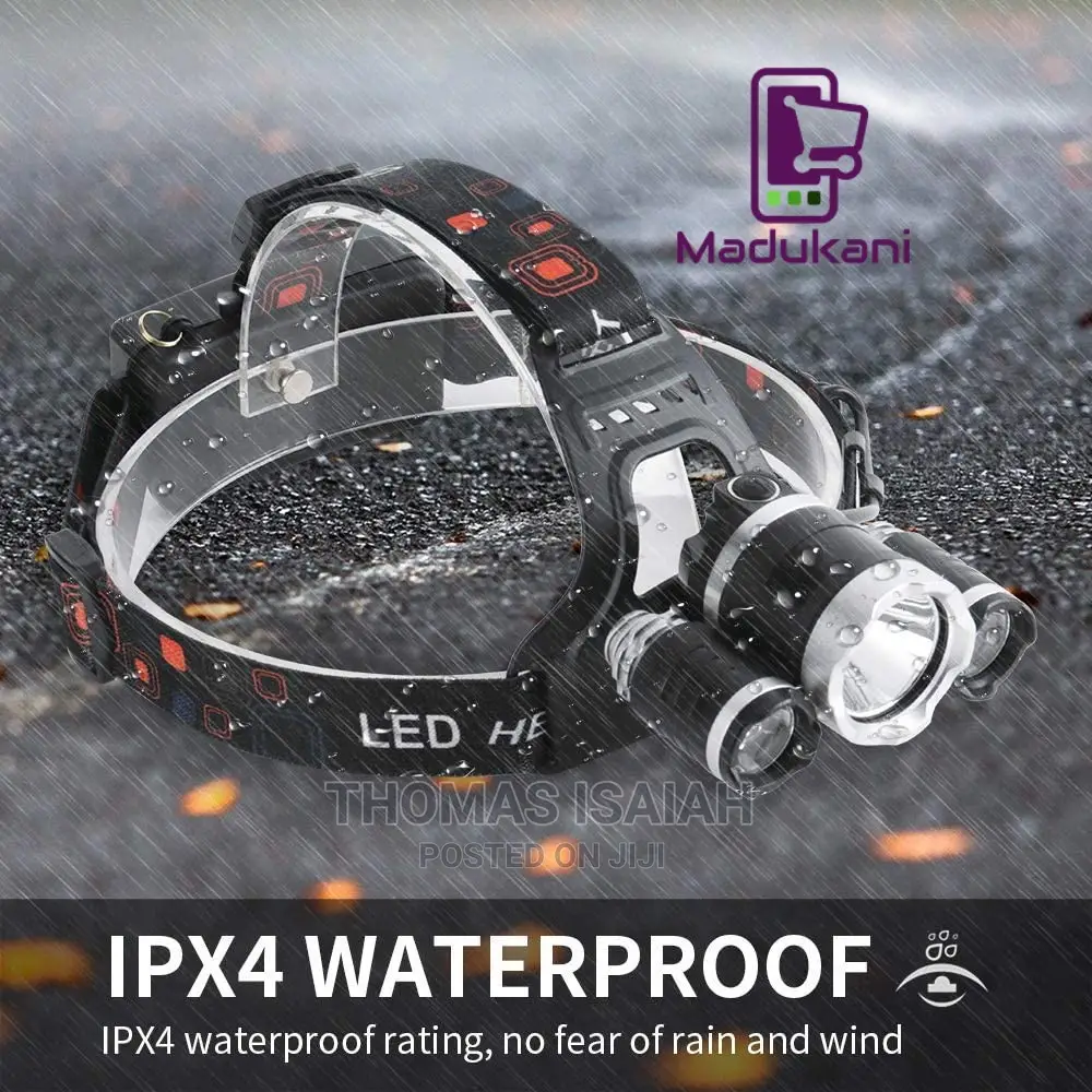 3 Way Head Lamp LED Head Torch