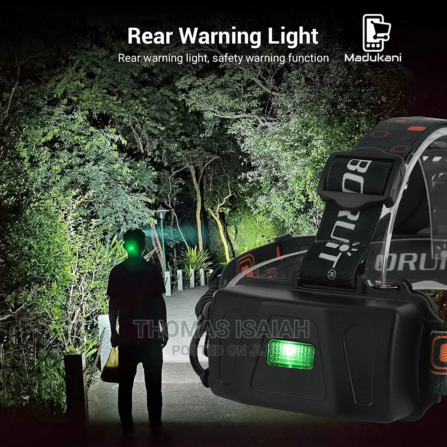 3 Way Head Lamp LED Head Torch