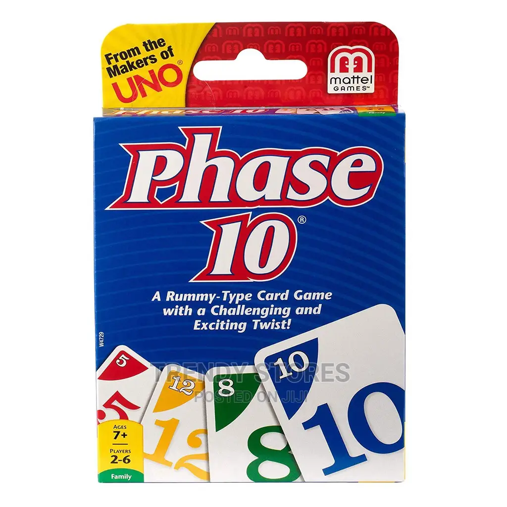 UNO Playing Card PHASE 10 Card Game