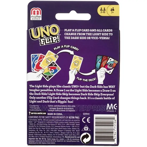 Uno Flip Game