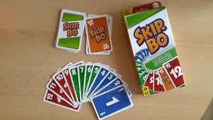 Skip Bo Uno Card Game