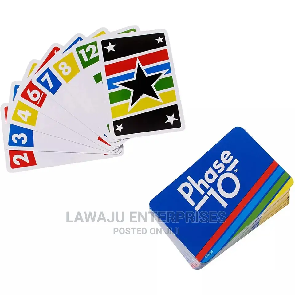 Phase 10 Uno Card Game