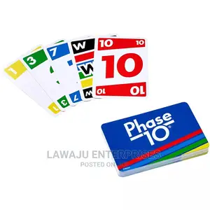 Phase 10 Uno Card Game
