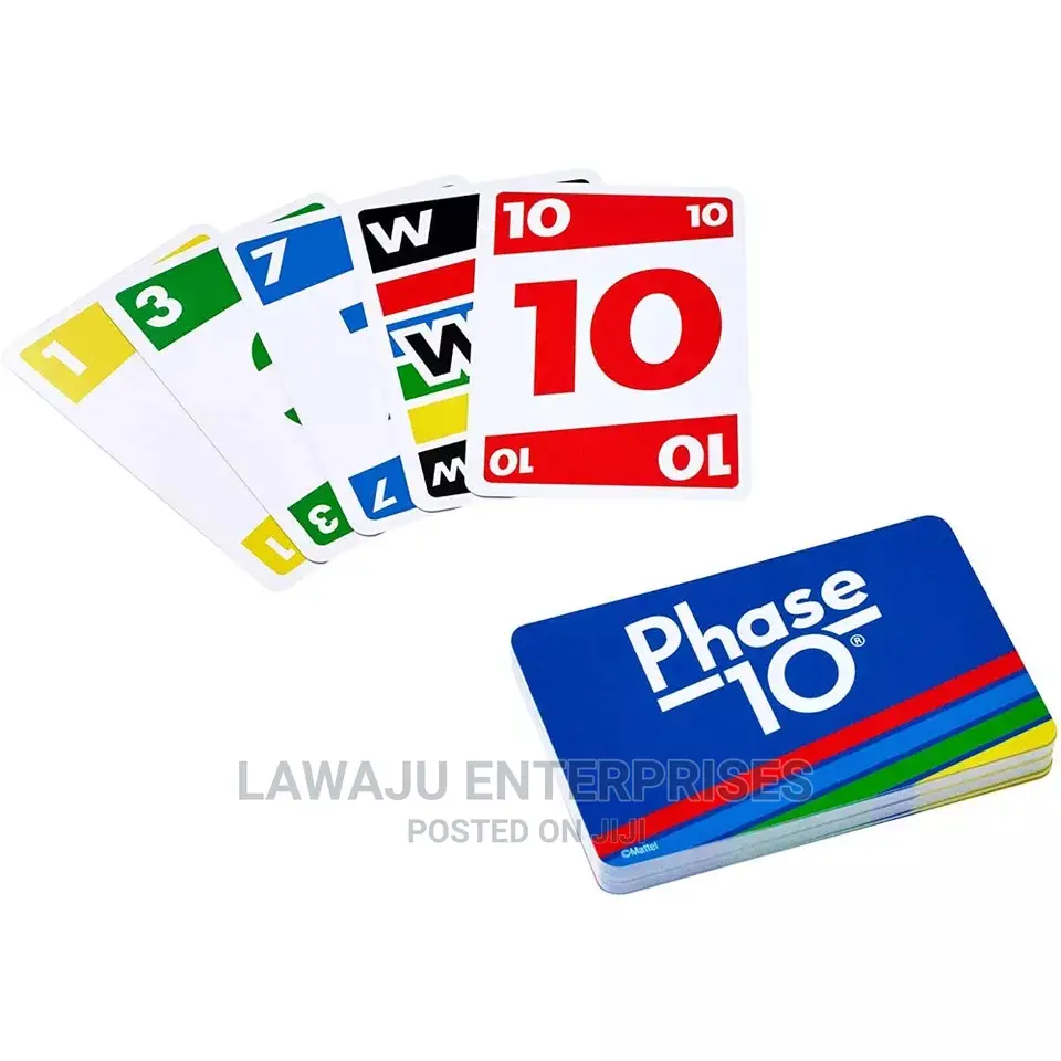 Phase 10 Uno Card Game