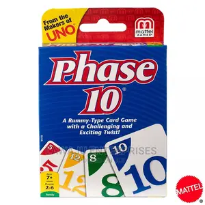 Phase 10 Uno Card Game