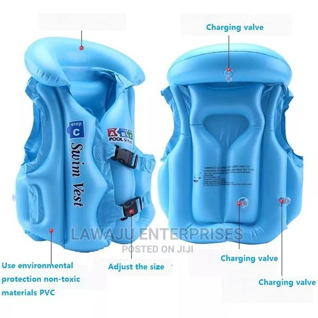 Swimming Vest Jacket For Kids- (S, M L) - thumbnail 2