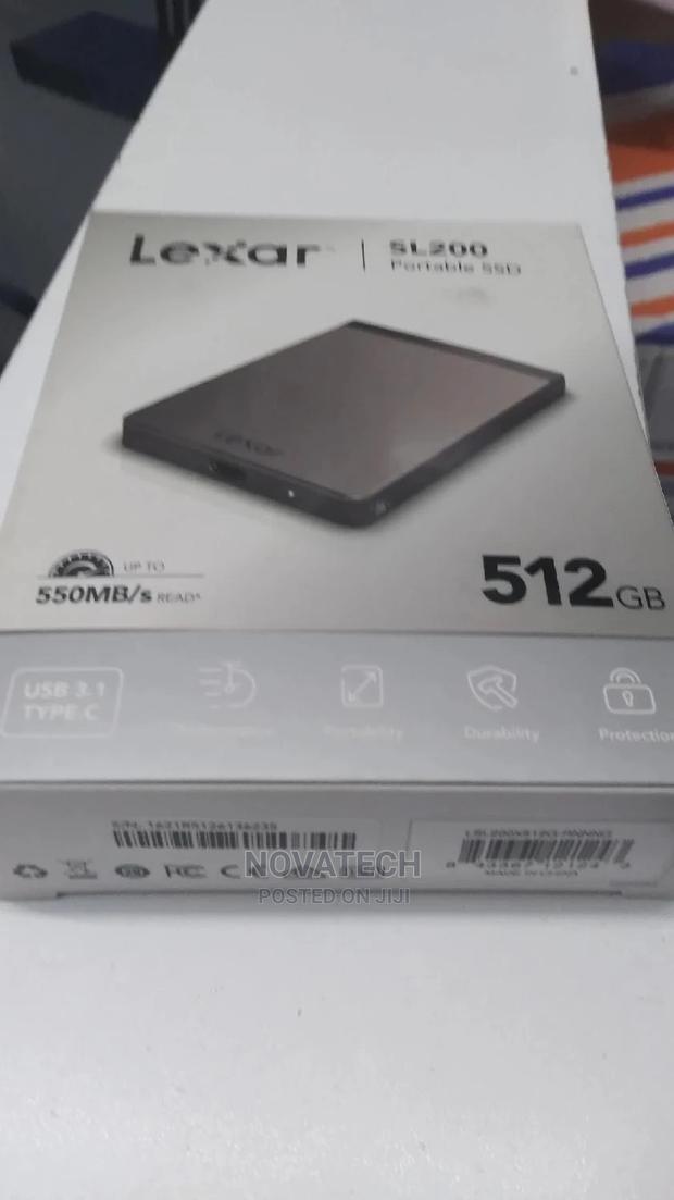 External SSD 512gb SSD - main view