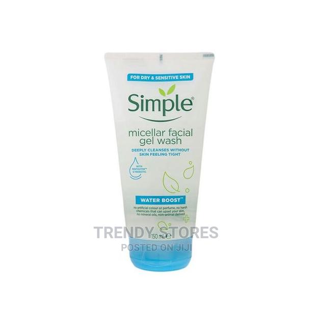 Simple Brand Water Boost Micellar Facial Gel Wash