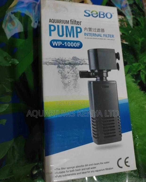 Fully Submersible Aquarium Filter Pump - main view