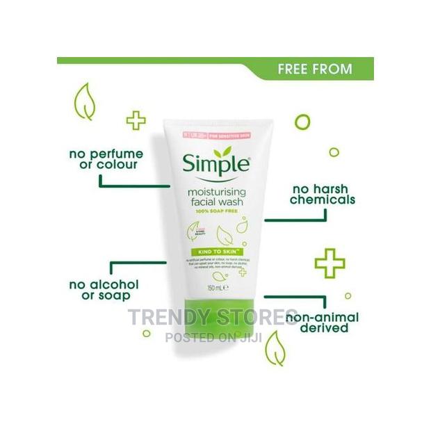 Simple Moist Foam Face Wash - main view