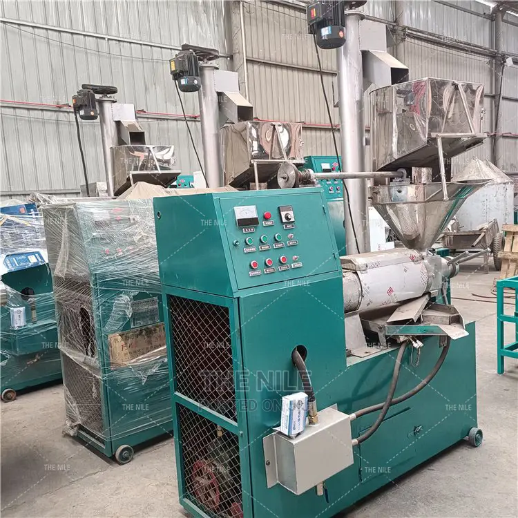 300kg/H Peanut Sunflower Seed Oil Pressing Equipment