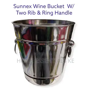 WB51 Sunnex Wine Bucket With Two Rib Ring Handle 4qt/20cm