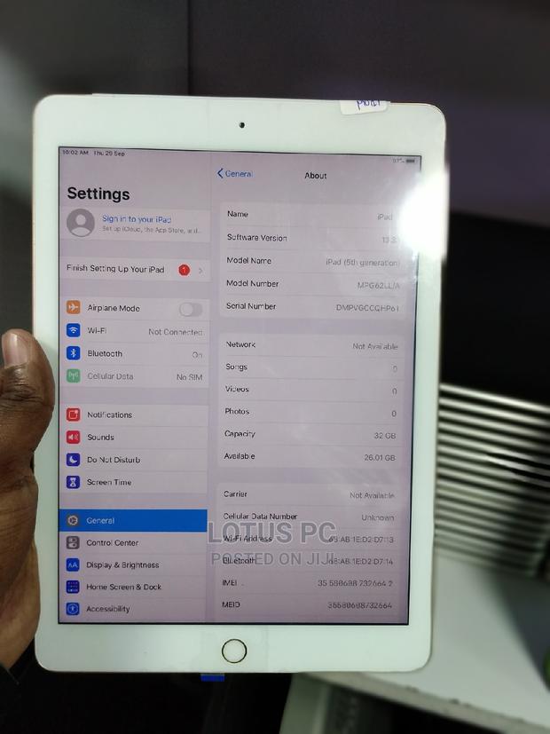 Apple iPad Air 32 GB Yellow - thumbnail 2