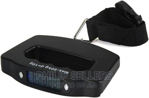 Mini Hand Carry Electronic Scale 50kg Capacity Luggage Digi - main view