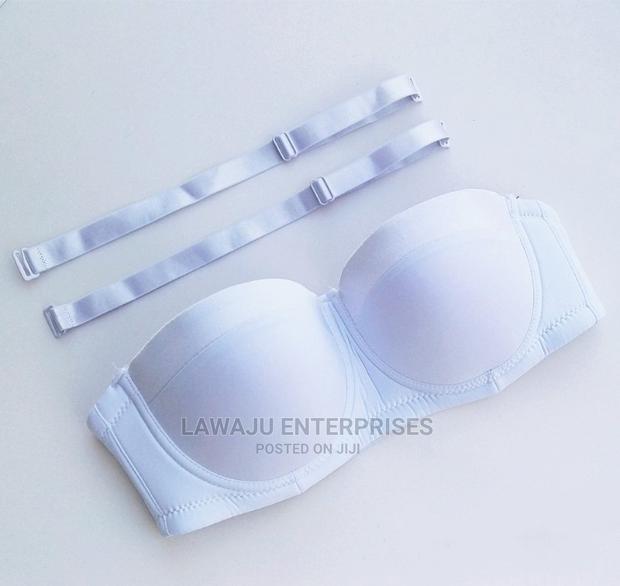 Ladies Padded Plus Size Bra - White