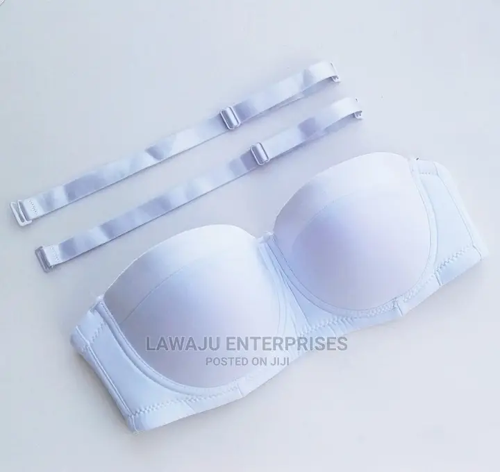 Ladies Padded Plus Size Bra - White