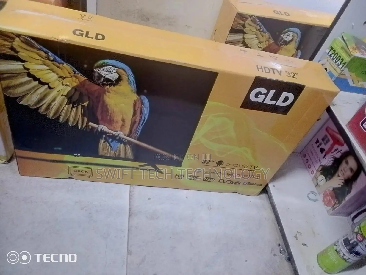 Gld 32 Inches Framless Smart Android HD LED TV