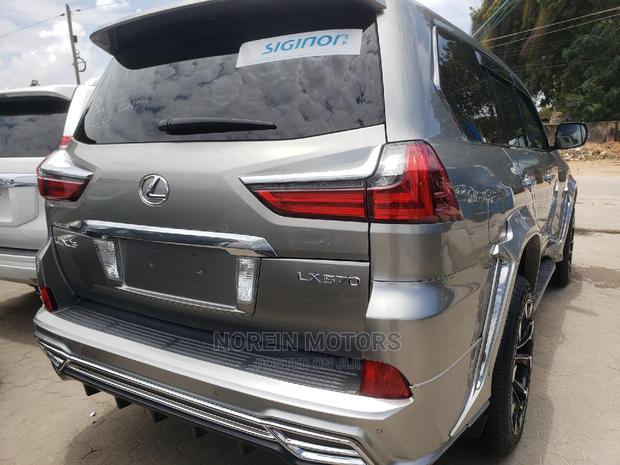 Lexus LX 2018 Burgandy - thumbnail 3
