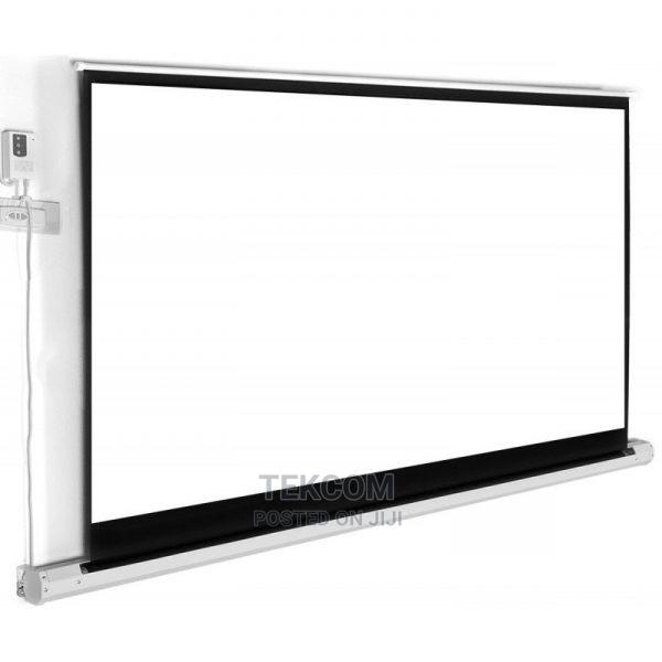 Cursor 200*200cm Electric Projector Screen