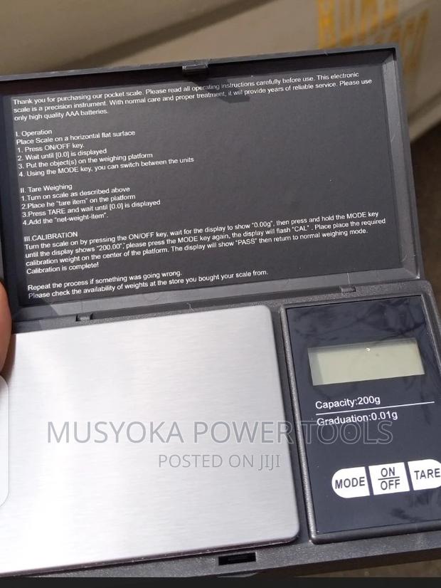 Portable Digital Pocket Scale