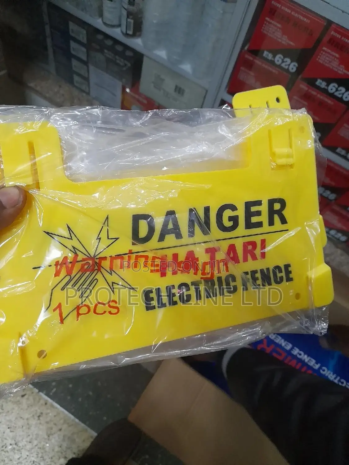 Danger Electric Fence Warning Signs