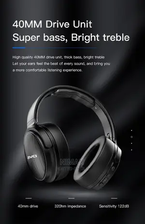 Awei Wireless Headphones With Super Bass