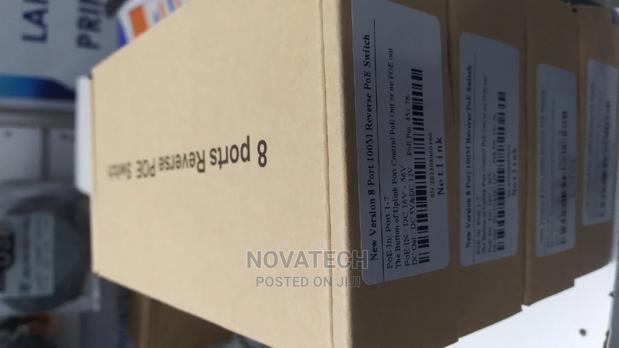 8P Reverse Poe Switch Eight Ports