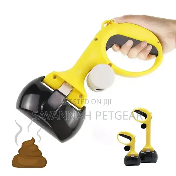 Dog Pooper Scooper With Poop Bag Holder