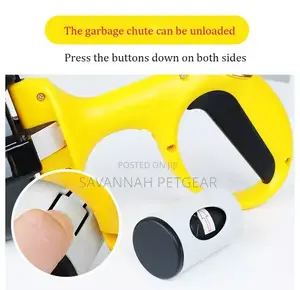 Dog Pooper Scooper With Poop Bag Holder