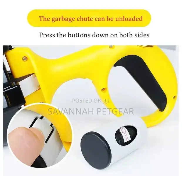 Dog Pooper Scooper With Poop Bag Holder