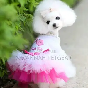 Kiss Me Lace Dog Dress, for Cats Dogs
