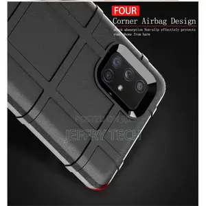 Samsung Galaxy M51 (Side Fingerprint) Shockproof TPU Case(