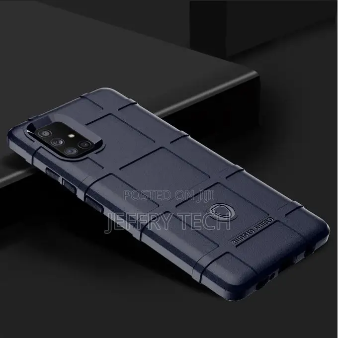 Samsung Galaxy M51 (Side Fingerprint) Shockproof TPU Case(